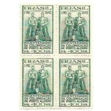 1S - SC C-0156 Qdr Bic Colonização Porto Alegre/RS 1940 Mint