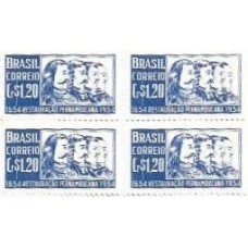 1S - SC C-0333 Qdr Tric Restauração Pernambucana 1954 Mint