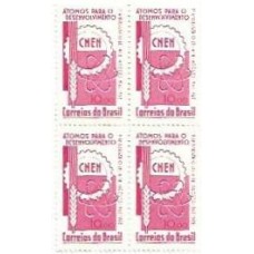 1S - SC C-0495 Qdr Átomos p/ Desenvolvimento 1963 Mint