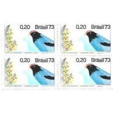 1S - SC C-0781 Qdr Tangará 1973 Mint