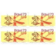 1S - SC C-0793 Qdr Cent Santos Dumont 1973 Mint