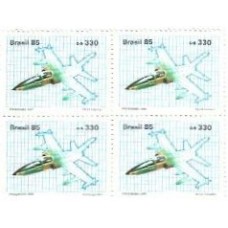 1S - SC C-1476 Qdr Projeto AMX, Jato Militar 1985 Mint