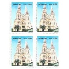1S - SC C-1668 Qdr Arquitetura Religiosa BR 1990 Mint