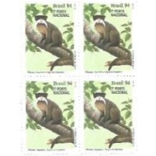 1S - SC C-1894 Qdr Preservação Fauna, Macaco Bigodeiro 1994 Mint