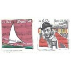 1S - SC C-1925/26 Série Compositores Br, Caymmi, Adoniran 1994 Mint