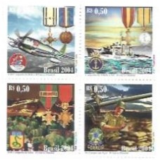 1S - SC C-2591/94 Série Brasil na 2ª Guerra Mundial 2004 Mint 1S - SC C-2591/94 Série Brasil na 2ª Guerra Mundial 2004 Mint