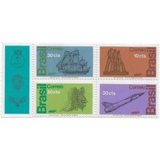 1S - SC C-0769/772 (2) Série Hom Forças Armadas 1972 Mint